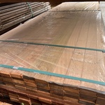 Ca. 287x Angelim Pedra Planken Geschaafd, 21x70mm, lengte 70/305cm, 15